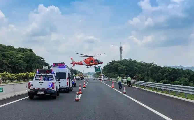 文成高速公路汽车救援案例